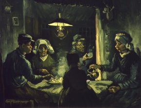 Aardappeleters, 1885, foto van de website 