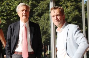 Wim Pijbes en Joop van Caldenborgh, augustus 2016