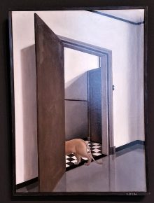 Leeuw in interieur I, Pyke Koch, 1929